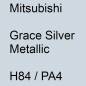 Preview: Mitsubishi, Grace Silver Metallic, H84 / PA4.